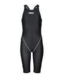 arena Mädchen Powerskin St Next Ob Jr One Piece Swimsuit, Schwarz, 152 EU