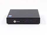 HP EliteDesk 800 G1 DM Desktop Mini Tiny Computer Intel 4th Generation i5 8GB DDR3 RAM 120GB SSD Solid State Disk Windows 10 Pre-Installed and Activated - WiFi Connection Included (Renewed)