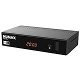 Humax Digital Eco II HD+ Satelliten-Receiver, DVB-S2 (HDTV, USB, geringer Stromverbrauch, HDMI und SCART) inkl. HD+ Karte für 6 Monate, schwarz