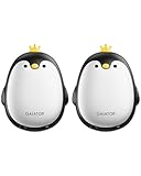 Gaiatop Handwärmer Elektrisch, 2er-Pack 3 Heizmodi Magnetisch Tragbar Taschenwärmer Wiederverwendbar, Outdoor Camping Hand Warmers Wandern Gadgets Jagd Zubehör Geschenk für Frauen M