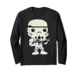 Star Wars Stormtrooper Cute Cartoon Style Langarmshirt