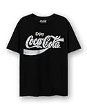 Coca-Cola T-Shirt für Erwachsene, Unisex, klassisches Logo, kurzärmelig, Grafik-T-Shirt, Soda Carbonated Drink Distressed Vintage Bekleidung, kurzärmeliges Top, Merchandise-Geschenk, Coca Cola -