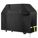 Grill Abdeckhaube, VDISRR Wetterfest Grillabdeckung, 420D Oxford Gasgrill Abdeckplane, Wasserdicht Grillschutzhülle, 183x66x130cm, Reißfest, UV, Schutz Grill vor Verblassen, Rost und S