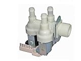 VIOKS Magnetventil 3/4 3-fach 90° 11,5mmØ Ersatz für Magnetventil Mielе 4035200 Privileg 00935379 - Wasserventil Elektrisch für Waschmaschine und Trockner Mielе Neckermann Quelle Ventil W