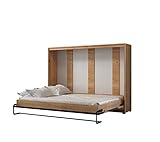 KRYSPOL Bett im Schrank CASE 140x200 cm, Ebenen, Kinderzimmer, Jugendzimmer, Modern Design (140 x 200 cm)