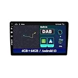MISONDA Eingebautes DAB+ 9 Zoll Autoradio Stereo Für Audi A4 S4 RS4 B6 B7 RNS-E 2000-2008 GPS Navigation BT Kamera Android 4G+64G