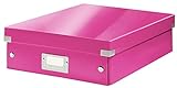Leitz, Mittelgroße Organisationsbox, Pink, Click & Store, 60580023