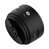 Webcam A9 Mini-Kamera 1080p Wireless WiFi Webcams Fernbedienung Mini-Kamera Nachtsichtüberwachungskameras Home Security IP Kamera Hd Webcam (Size : 01 Black)