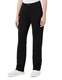 Calvin Klein Jeans Damen Stretch HIGH Rise Straight Pant Hose mit 5 Taschen, Ck Black, 33W
