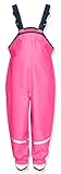 Playshoes Unisex Kinder Regenlatzhose Textilfutter 405514, 18 - Pink, 116
