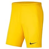 Nike Herren Dri-FIT Park III Shorts, Tour Yellow/Black, L