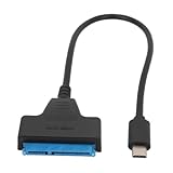 Tangxi zu USB 3.1 Typ C Adapterkabel, UASP Unterstützung, 6 Gbit/s Übertragungsgeschwindigkeit, Einfach zu Bedienen mit LED Anzeigen für 2,5 Zoll HDD SSD