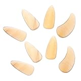 JOINPAYA 8 Stk Guzheng-Nagelstücke easy putz geburtstags Guzheng-Nagelklammern geburtstagsgeschenk Ratsche drücken erstklassige gefälschte Fingerpicks Fingerschutz Hörner Yellow