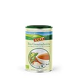 ASAL Bio Gemüsebrühe 540g für 30 Liter - Suppe mit 26% Gemüseanteil, ohne Geschmacksverstärker & ohne Hefe, Bouillon zum würzen, Salzersatz & vegan