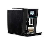 Acopino Vittoria One Touch Black Kaffeevollautomat und Espressomaschine mit Milchsystem,Cappuccino und Espresso auf Knopfdruck farbiges Touch Display