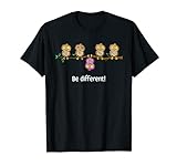 Be different - Süßes Eulen Fun Vogel Eule Owl Tiere Spruch T-Shirt