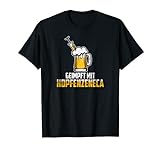 Hopfenzeneca Bier Impfung geimpft mit Bier Hopfen lustig T-Shirt