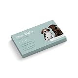 Visitenkarten gestalten | Hundesalon | 1-seitig | Querformat | Menge + Farbe + Papier zur Auswahl | selbst personalisieren | Hundefrisör | Groomer | Tierarzt (Cyan, 100 Stück)