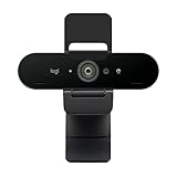 Logitech Brio Stream Webcam - Ultra 4K HD-Videogespräche, Mikrofon mit Geräuschunterdrückung, Weitwinkel, Kompatibel mit Microsoft Teams, Zoom, Google Meet auf PC/Mac - Schwarz