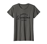Damen Promoted To Grandma 2022. T-Shirt