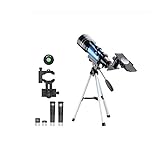 GLUTINOUS Hochauflösendes Astronomisches Teleskop, Mit Einem Stativtelefonadapter, Monokularem Mondvogelbeobachtungsgeschenk Für Erwachsene Astronomie-Anfänger Der Kinder