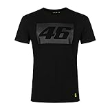 Vr46 Core T-Shirt Black Contrast Core 46,XS,Schwarz,Mann