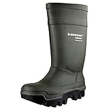 Dunlop Protective Footwear Herren Dunlop Purofort Thermo+ Fuld sikkerhed Gummistiefel, Grün, 44/45 EU