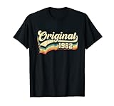 40. Geburtstag Geschenk Original Männer Frauen Jahrgang 1982 T-Shirt