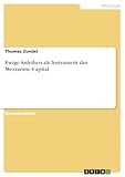 Ewige Anleihen als Instrument des Mezzanine Cap