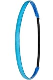 Ivybands® | Das Anti-Rutsch Haarband | Neon Blau | One Size | IVY005