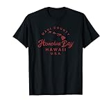 Maui Honolua Bay Hawaii-Inseln, Landkarte Hawaii, Vintage T-Shirt