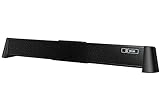 SIXGO Soundbar für TV Soundbar kabelgebundene und kabellose Bluetooth 5.0 Heimkino-Audio-TV-Lautsprecher, AUX-USB-Eingang, Wandmontage mit Fernbedienung (50,8 cm, schwarz)
