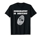 Proud Geography Professor Zitat Weltkarte Design T-Shirt