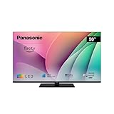 Panasonic TV-50W80AEZ, W80 Serie 50 Zoll 4K Ultra HD LED Smart TV, 2024, Fire TV, Dolby Vision & Atmos, Game Mode Plus, Alexa Sprachsteuerung, Airplay, Schw