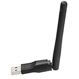 YLHXYPP MT7601 USB 2.0 WiFi Wireless Network Card 802.11 B/G/N LAN-Adapterantenne mit drehbarer Antenne