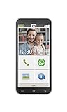 emporiaSMART.4 | Seniorenhandy 4G VoLTE | Senioren Smartphone ohne Vertrag | Mobiltelefon mit Notruftaste | 5-Zoll-Display | Android 10 | 13 MP Kamera | Schwarz