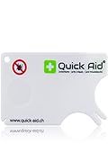 Quick Aid® Zeckenkarte - Die sicherste Methode Zecken zu entfernen
