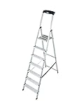 KRAUSE Stehleiter Safety, 7 Stufen, 126351