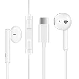 USB C In-Ear Kopfhörer Type C Kopfhörer mit Mikrofon und Lautstärkeregler HiFi-Klang Headset für Huawei P20/P20Pro/P30,Google Pixel3/2/3XL/2XL, OnePlus 6T
