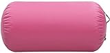 Aufblasbare Gymnastik-Rolle mit Pumpe 120x75 cm PVC Rosa
