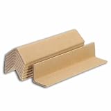 100 Stück verstellbare Kartonecken-Ecken-Umreifungsschutz, Kartonkantenschutz für den Versand, einfach zu bedienen und zu installieren (50 x 5 x 0,4 cm (L x B x THK)