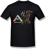 Men's Ark Survival Evolved Game O-Neck T-T-Shirts Hemden(X-Large)