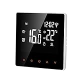 WiFi Smart Thermostat Intelligente Thermostat Digitale Temperaturregler LCD Touchscreen Woche Programmierbar Elektrische Fußbodenheizung Thermostat für Zuhause Hotel