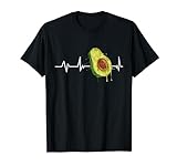 Avocado-Herzschlag-Geschenk-Avocado T-Shirt
