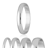 Treuheld® 925 Silber Ring - Größe 60 (20), Breite 4mm - Damen & Herren - glänzend - Geburtstag, Vorsteckring, Verlobung, Sterling Ehering, H
