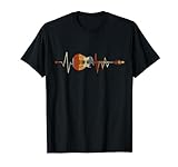 Geschenk für Gitarrenspieler Herzschlag Gitarre , Kurzarm, T-Shirt