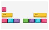 SJL1124 Tastenkappen 10 Tasten Mechanische Tastatur-Farbstoff Zusätzliches Keycap-Top-Druck Zusätzliches Kit PBT Keycap-Befehlsoption Cover OEM Höhe Wird für Alle Arten Von Mechanischen Tastaturen