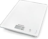 Soehnle Küchenwaage Page Compact 300 weiß, digitale Küchenwaage bis zu 5 kg Tragkraft, Waage mit leicht ablesbarer LCD-Anzeige, Digitalwaage mit Zuwiegefunk