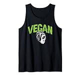 Veganes kühles vegetarisches Essen. Tank Top