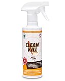 CLEAN KILL Ameisenspray | Sofort- und Langzeitwirkung über 2 Monate Ameisen bekämpfen | Ameisengift biologisch abbaubar, Geruchlos